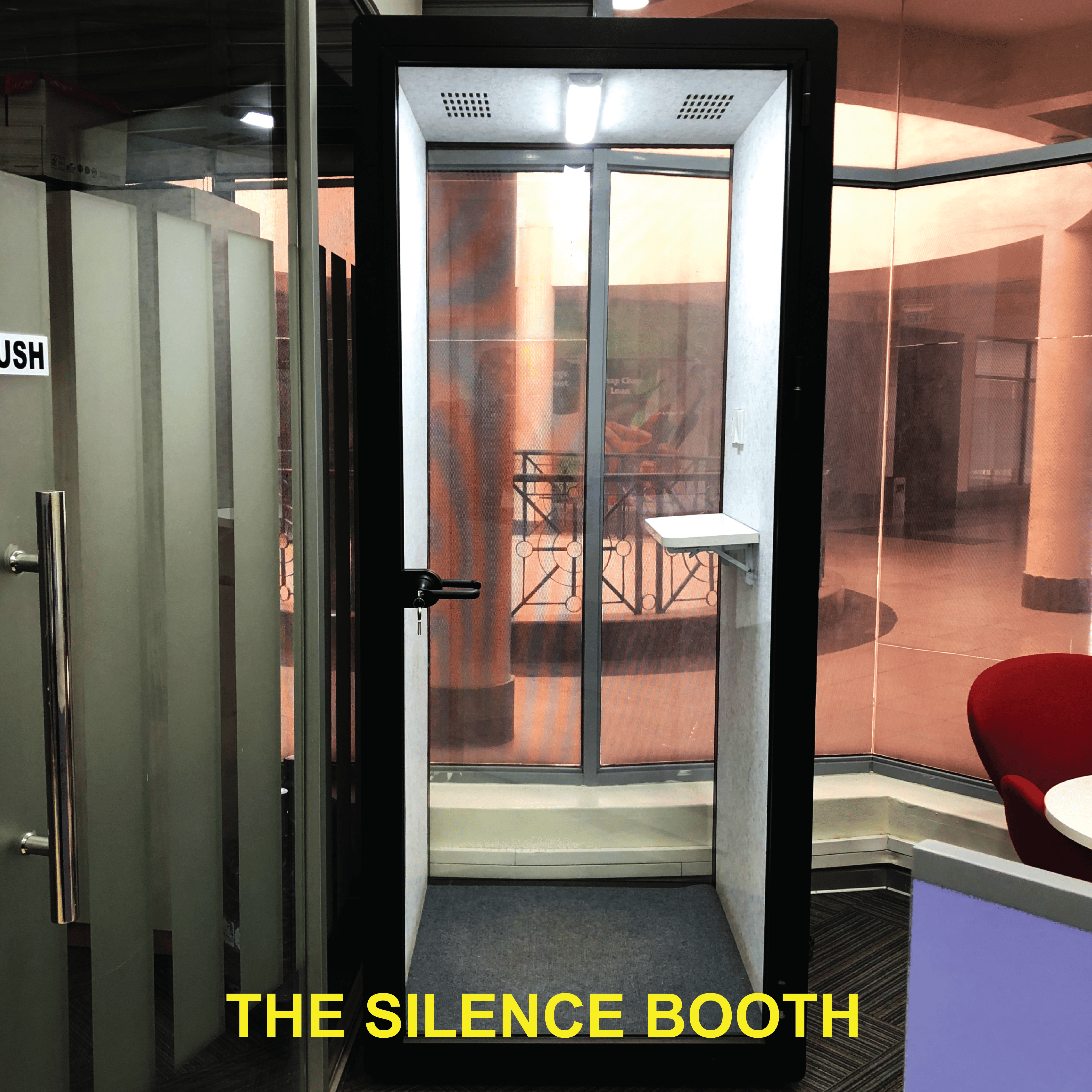 The silence booth