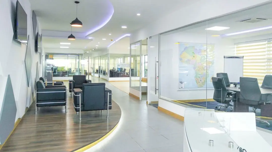 Frontier Group Services office designed by one of the best Interior design companies in Kenya